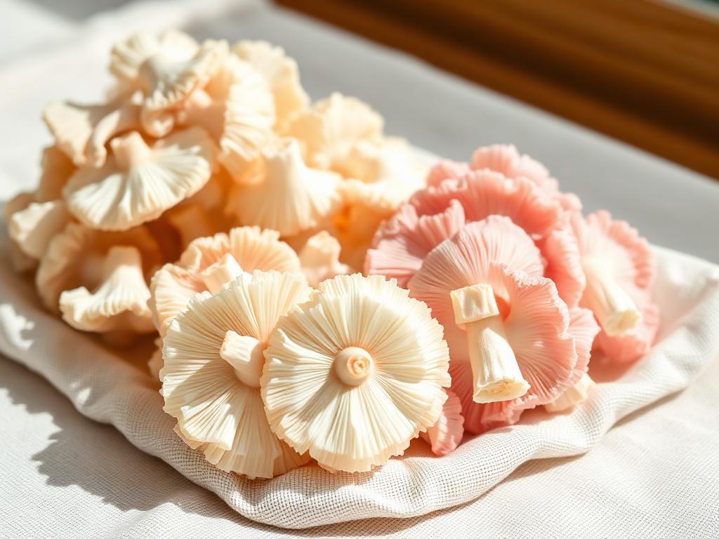 Oyster Mushroom (White/Pink) from KHUMBI