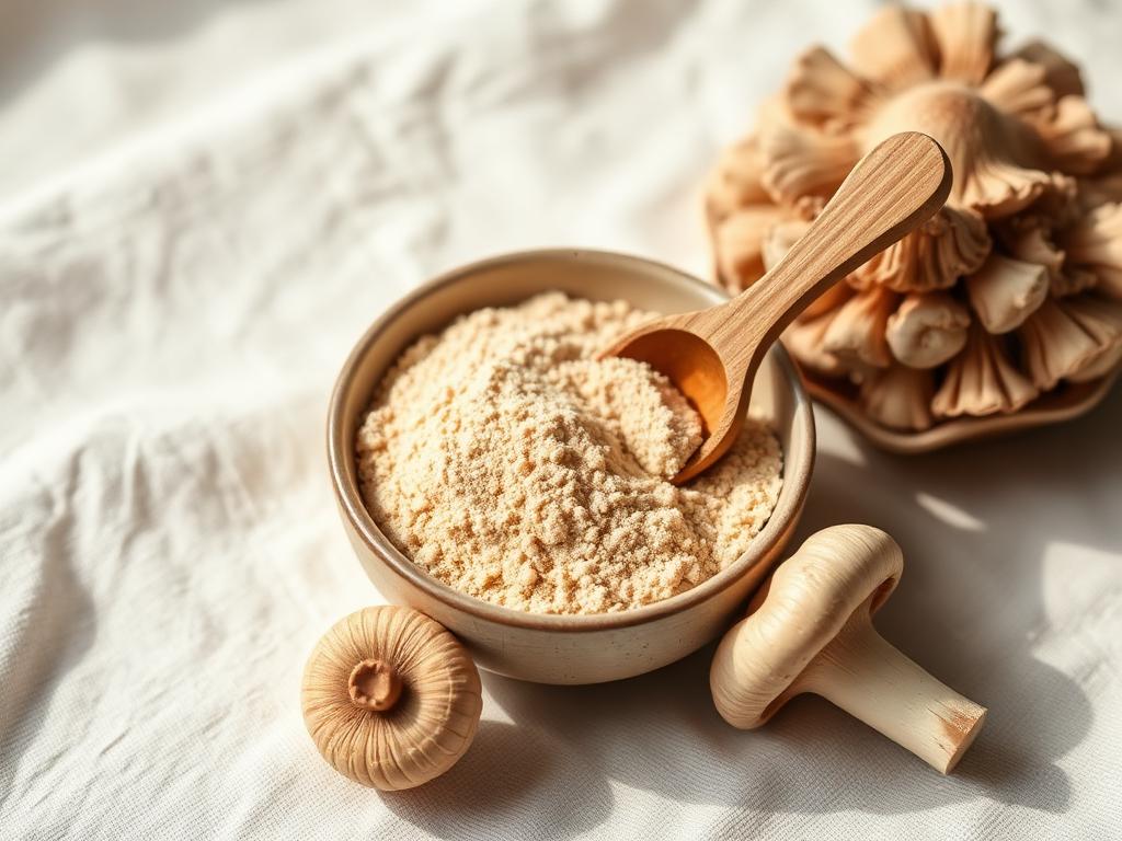 Oyster Mushroom Powder from KHUMBI